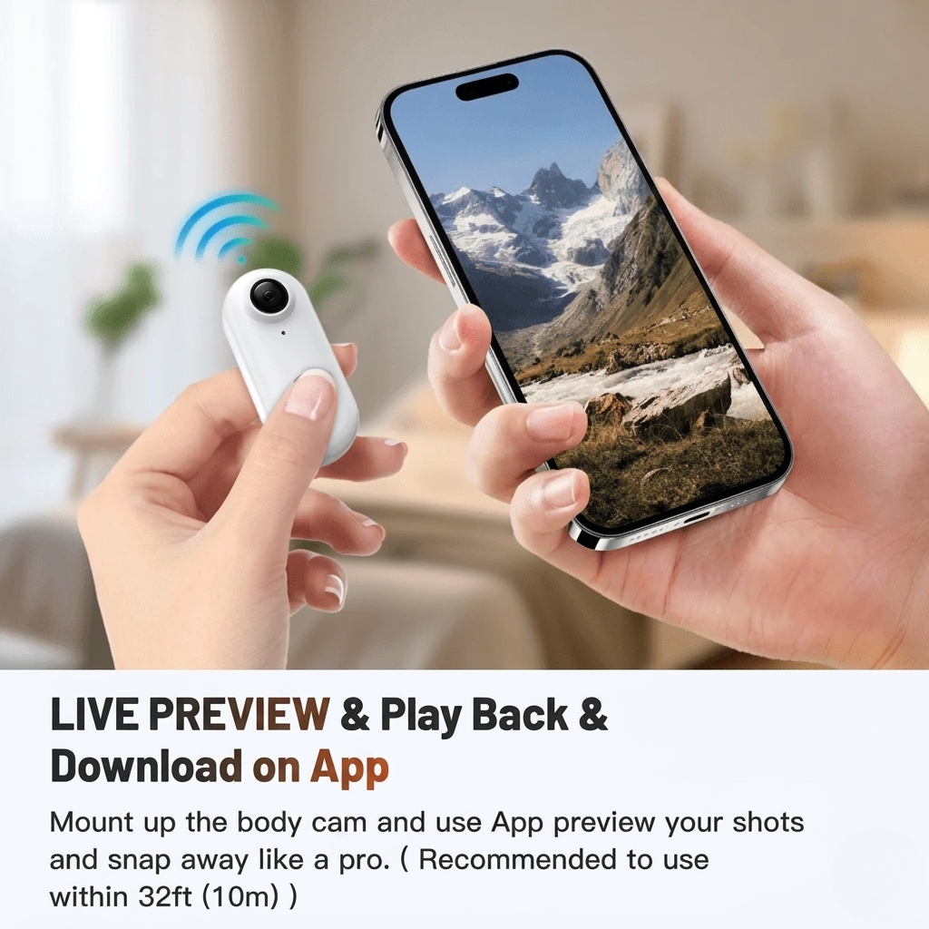 POVX™ Pro 4K: Ultra-Compact Magnetic Action Cam (+ Free 64GB Memory Card & Free Shipping)
